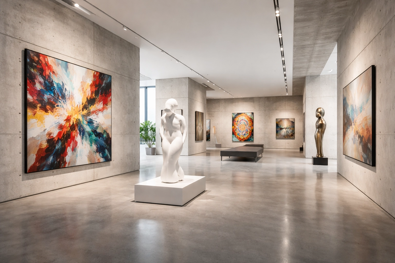 Kunst in Bonn – Blick auf die Museumsmeile